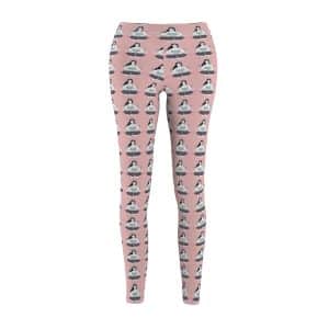 Women's Cut & Sew Casual Leggings (AOP) - Girl